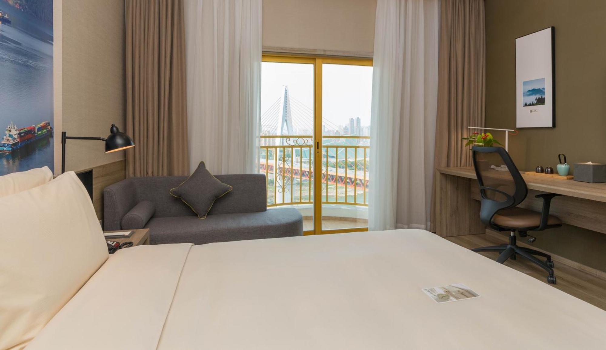 Atour Hotel Chongqing Hongyadong Riverview Exterior foto